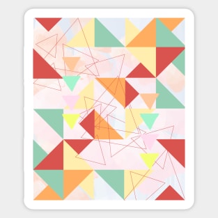 Multicolor pattern Sticker